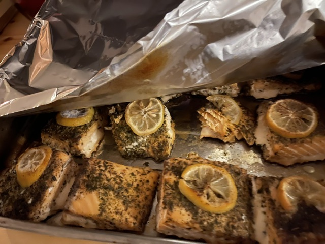 Lemon Herb Baked Salmon
