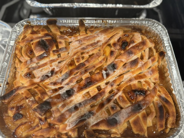 Cinnabon Peach Cobbler