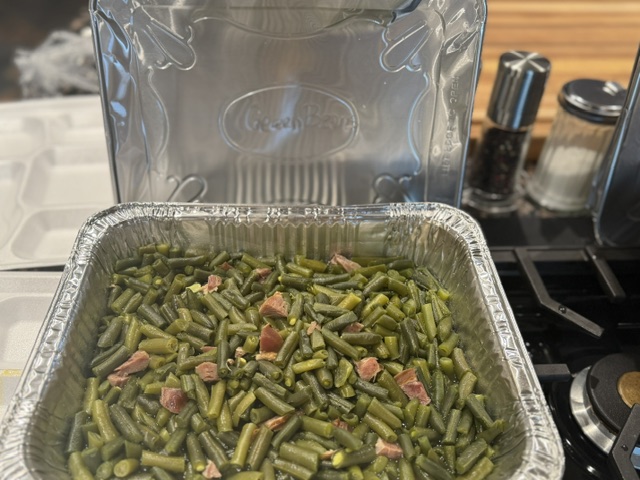 Green Beans with Smoked Turkey