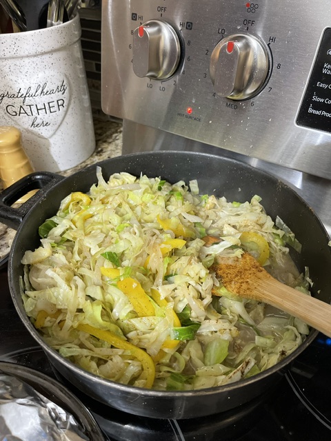 Jamaican Style Cabbage